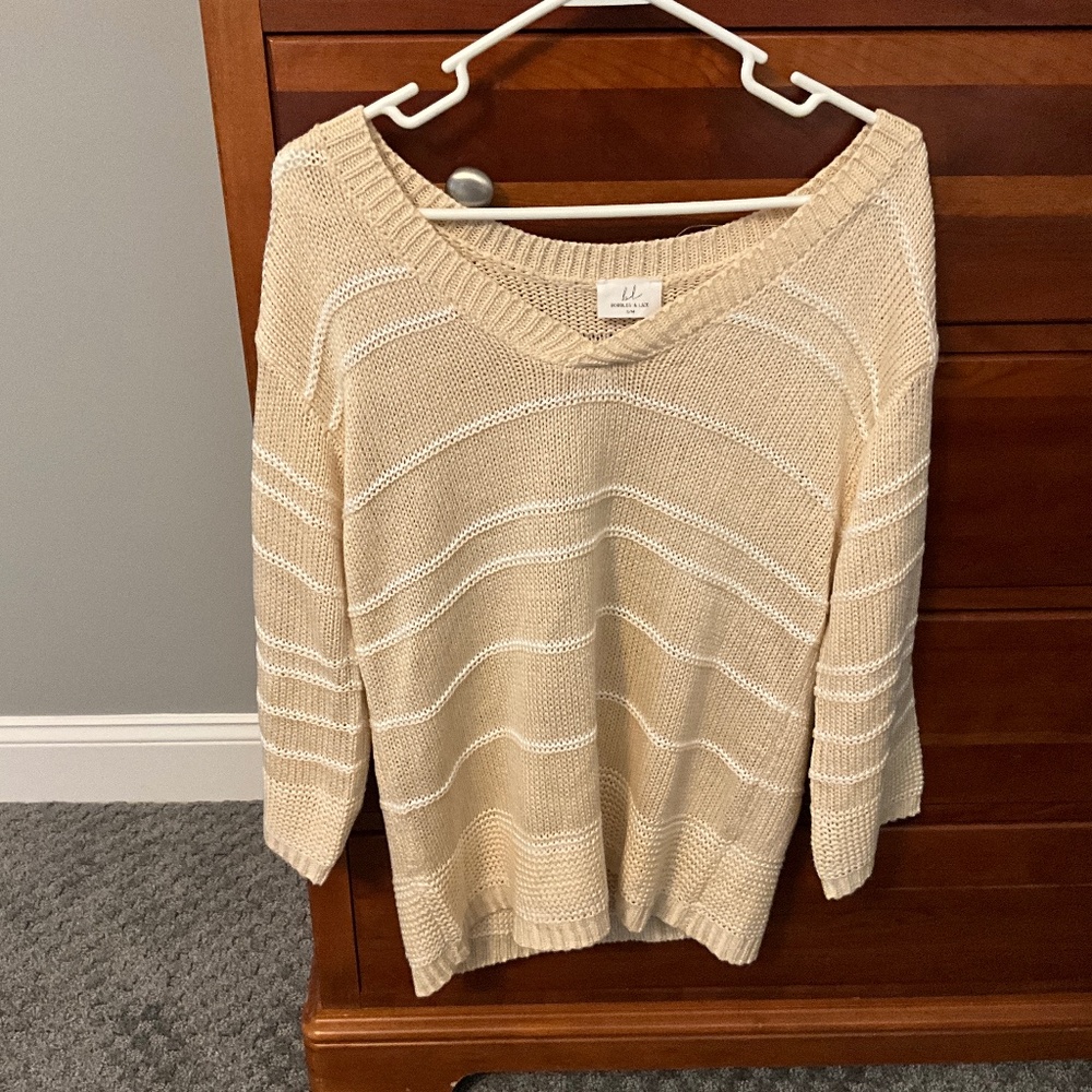 Bobbles & Lace sweater (NWOT)